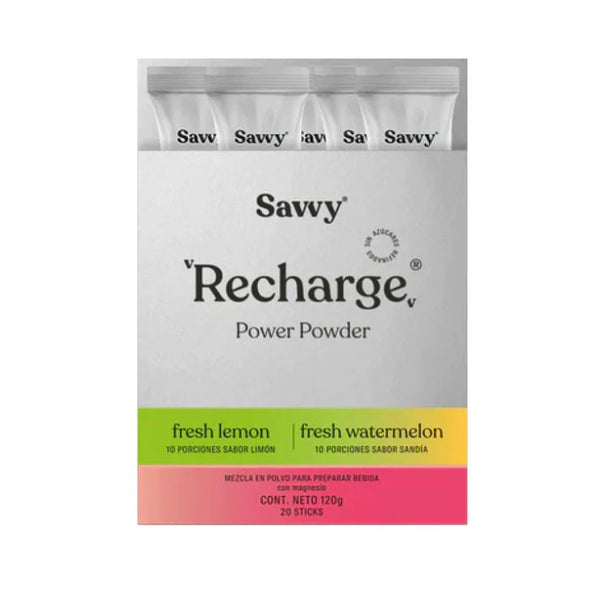 RECHARGE VARIETY PACK POWER SAVVY * 12O GR