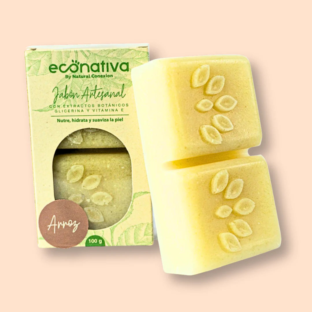 ECONATIVA  JABON ARTESANAL ALOE VERA* 100G