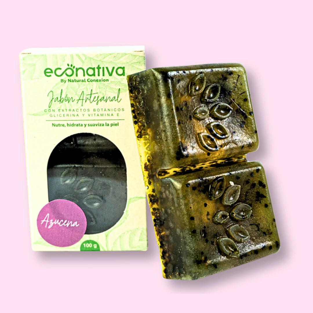 ECONATIVA  JABON ARTESANAL ALOE VERA* 100G