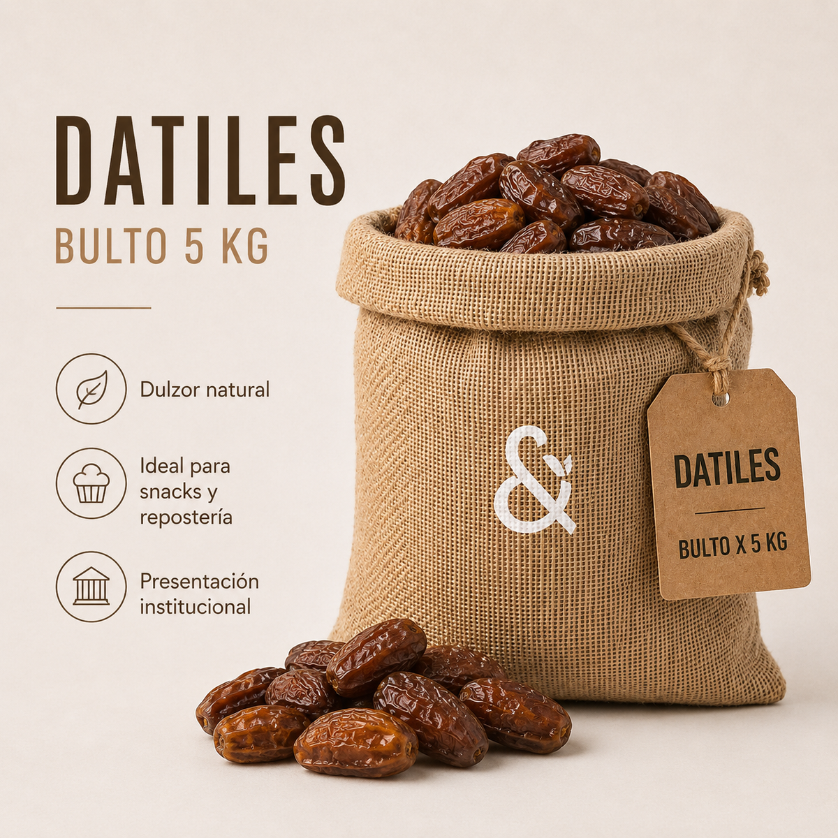 Datiles deshidratados | Frutas deshidratadas | Frutos & Semillas