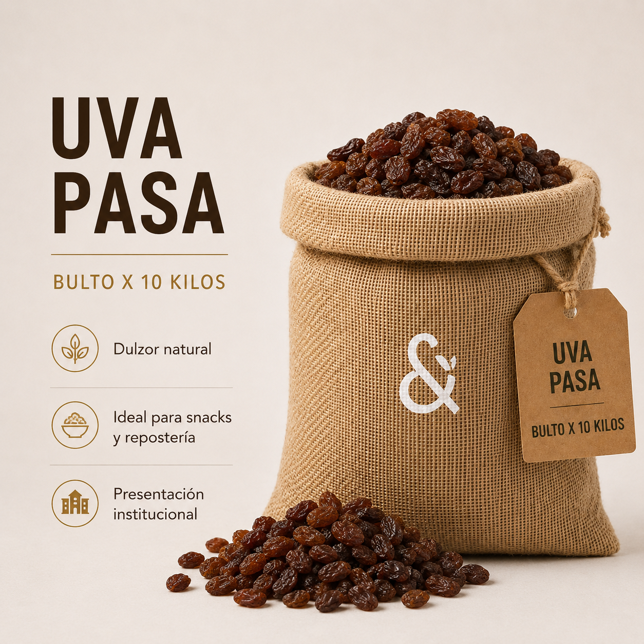 RAISIN GRAPE BOX X 10 KILOS – Frutos & Semillas