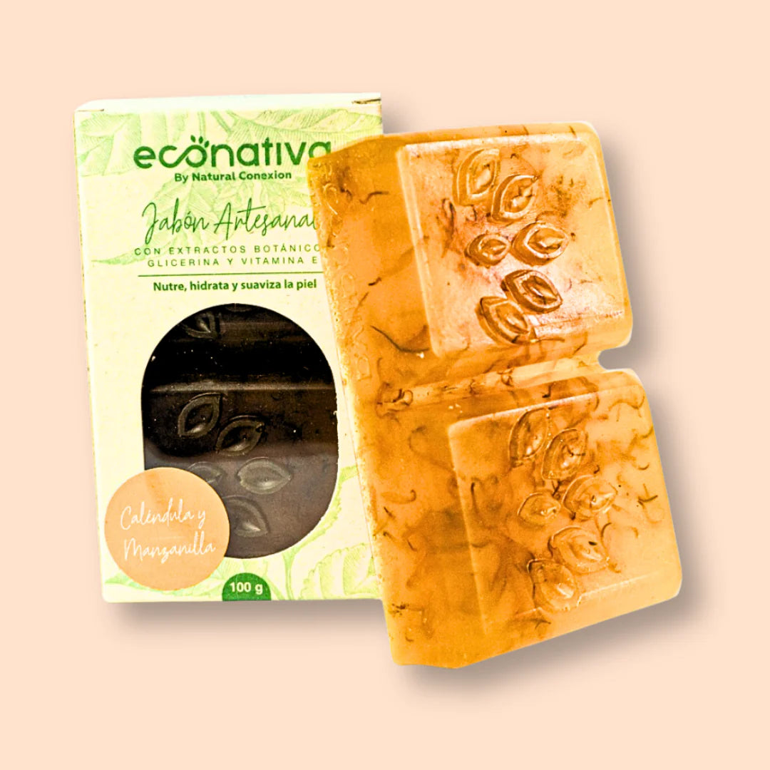 ECONATIVA  JABON ARTESANAL ALOE VERA* 100G