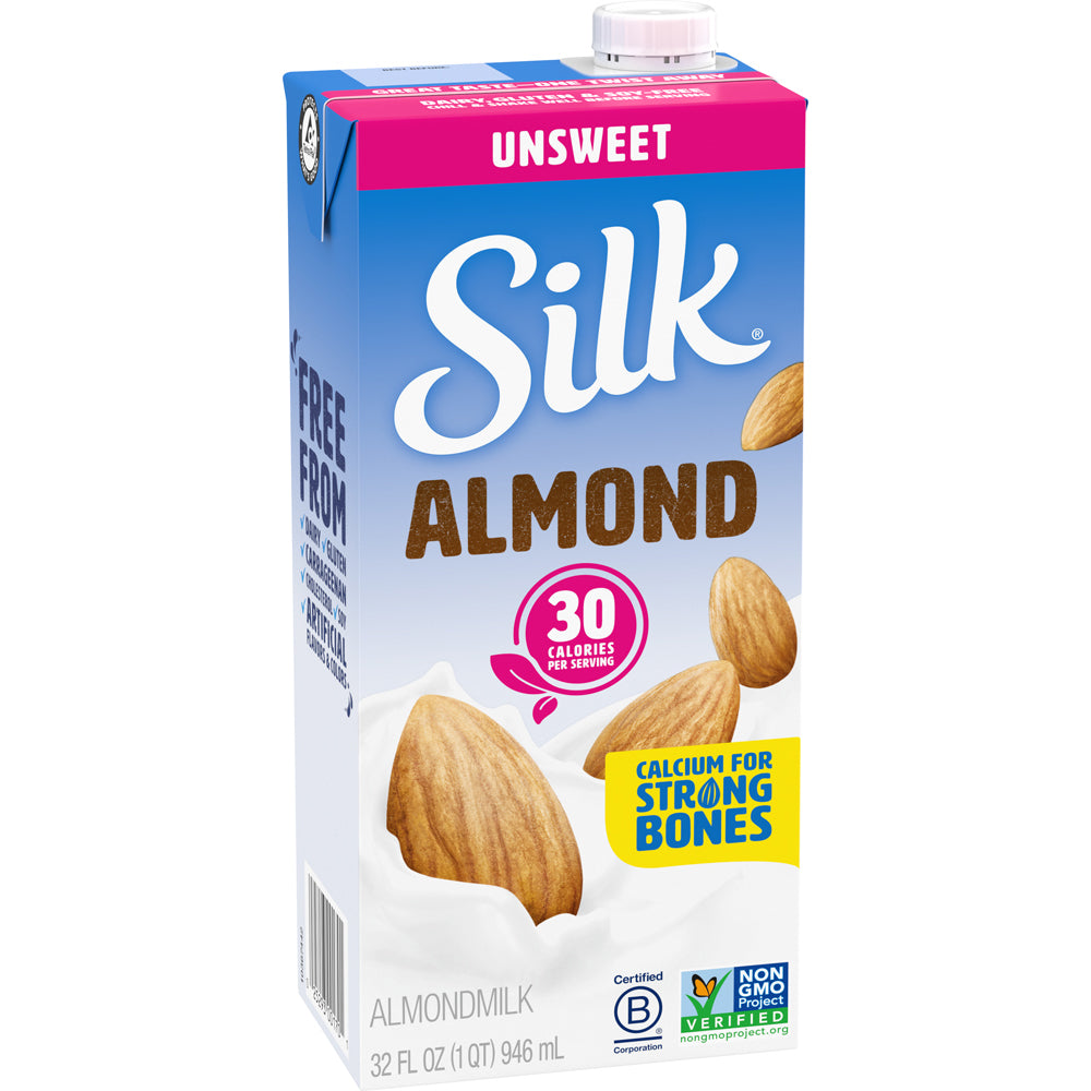 Silk almond milk 30 Calories