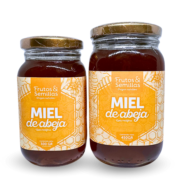 MIEL DE ABEJA FRUTOS & SEMILLAS