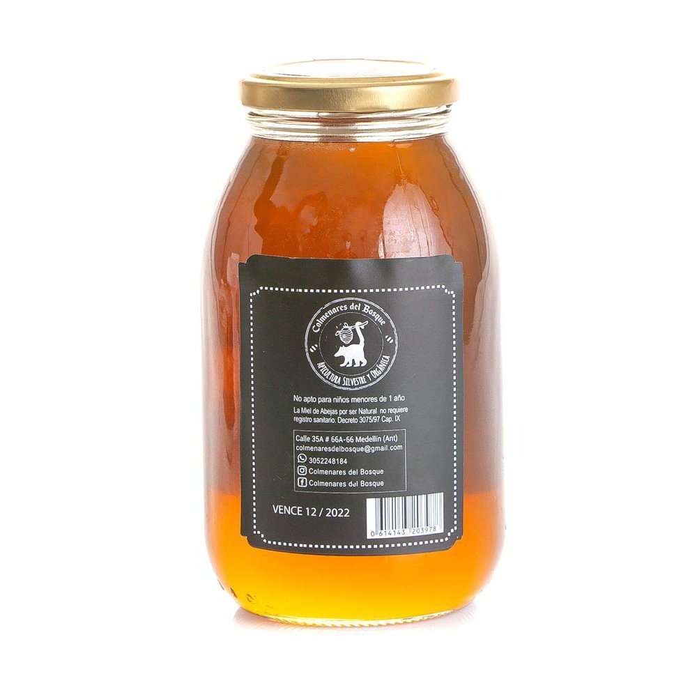 Raw bee honey / Wild forest apiaries