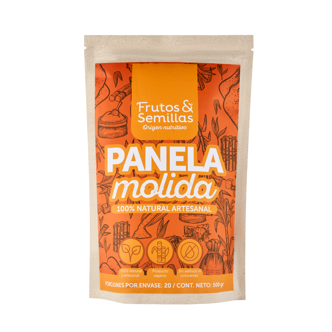 PANELA MOLIDA FRUTOS & SEMILLAS