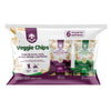SIX PACK VEGGIE CHIPS ASSORTED SUSANITA * 138 GR