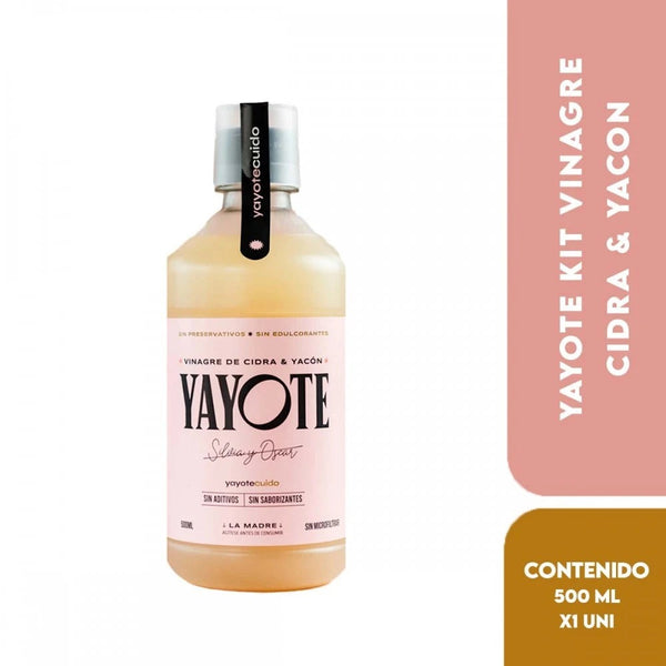 YAYOTE CIDER VINEGAR AND YACON * 500 ML